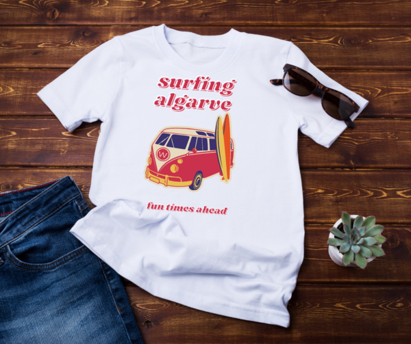"Surfing Algarve" T-shirt
