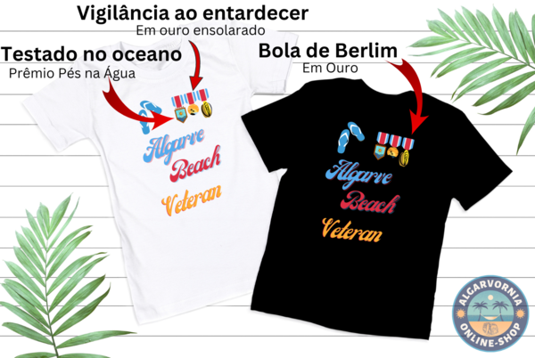 "Algarve Beach Veteran" Damen/Women's T-shirt